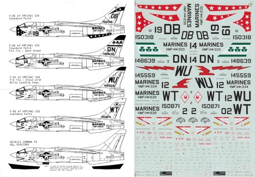 Microscale decals 72 - decals, 1/72