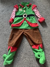 Christmas Fancy Dress Child 2-3 Years Santas Little Helper