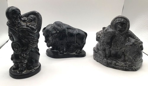 Vintage soapstone carved - vintage,