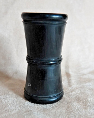 Antique ebony turned hardwood - antique,