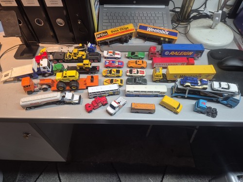 Vintage corgi and matchbox - and,