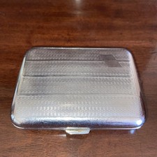 vintage metal cigarette case