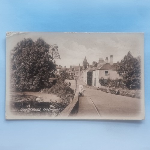 Midhurst postcard 1941 south - midhurst,