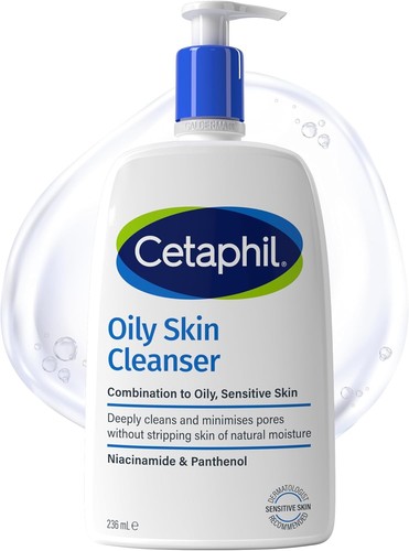 Cetaphil oily skin cleanser - cetaphil,