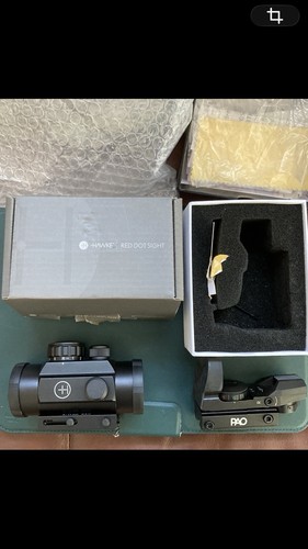 Red dot sight scope tactical - red,