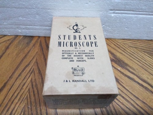 Merit students microscope - j&l,