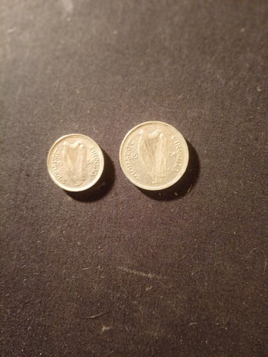 Irish coins 1934 - x2, 1934.