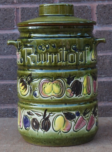 West german rumtopf jar - rumtopf,