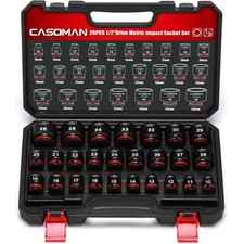26 PCS 1/2" Drive Standard