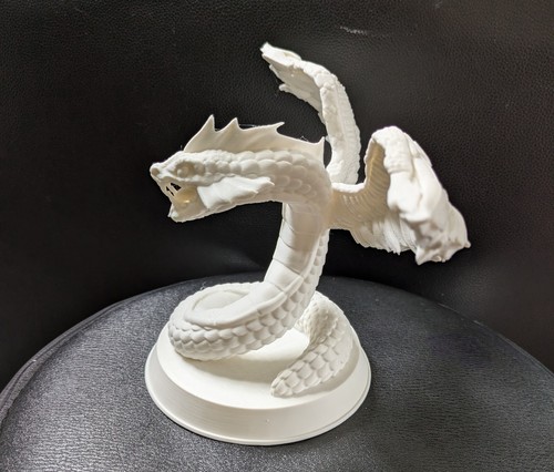 Dragon snake statue - snake,