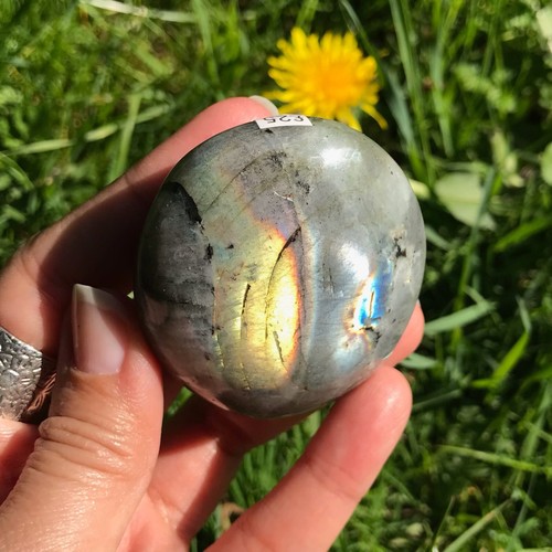 Labradorite gold silver blue - gold,