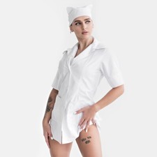Vintage Nurse Uniform Apron