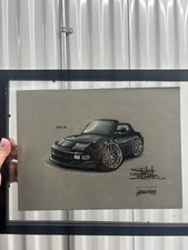 Framed Chip Foose Custom Car