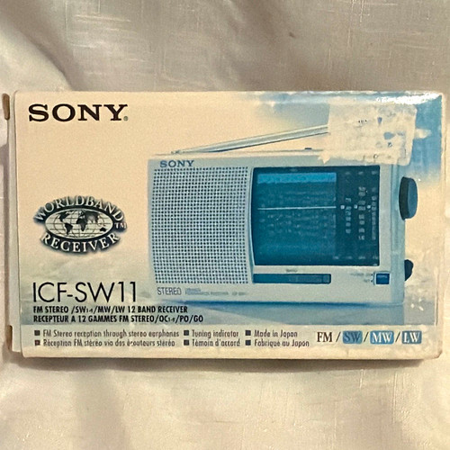 Sony icf sw11 band - icf-sw11, 12-band