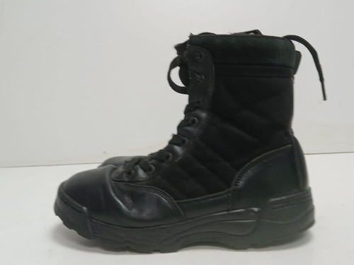 Swat ladies black leather mid - leather,
