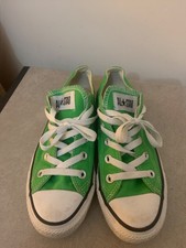Converse All *Star : Trainers/Pumps :Size 4 : Green:Hardly Used