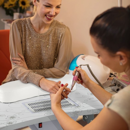 Portable nail table with - nail,