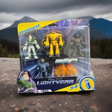 Imaginext Disney Pixar Buzz Lightyear Figures - 4 Pack - New