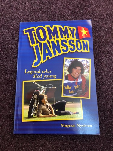 Speedway book tommy jansson - tommy,