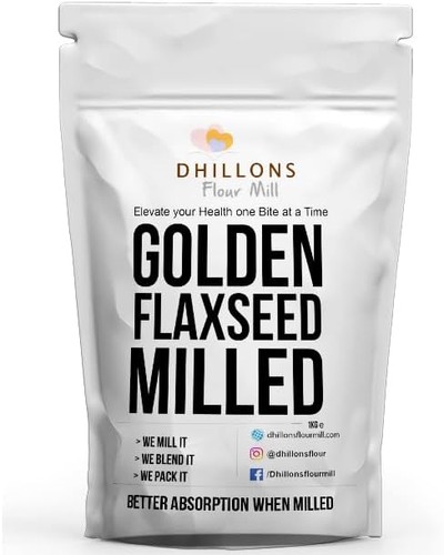 Golden flaxseed milled from - milled,