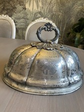 Victorian Meat Silver-plated Plated Dome Cover