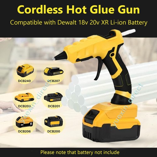 Cordless hot glue gun kit - hot,