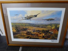 One -Tens over Kent by Nicolas Trudgian Messerschmitt Me110 109 Biggin Hill 1940