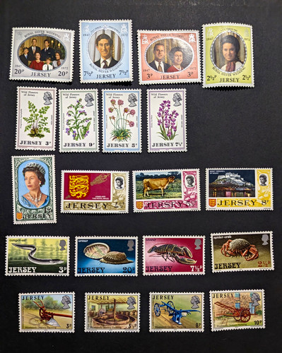 Jersey mint stamp - 61,