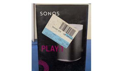 Sonos play white new - new, in