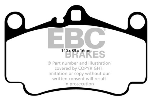 Ebc bluestuff frt pad for - frt,