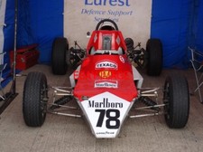 PHOTO  PHIL ATTWOOD'S IMAGINATIVELY-LIVERIED CROSSLE 32F MADE IT TO THE HISTORIC