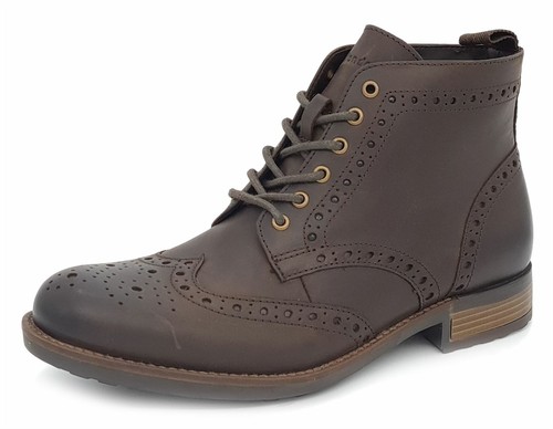 Leather mens lace brogue - lace,