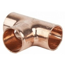 Copper Pipe Fittings End Feed Connectors Solder Plumbing 10mm-15mm-22mm-28mm