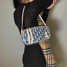 Vintage Christian Dior Trotter Pochette Shoulder Bag