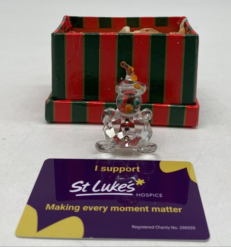 Swarovski crystal snowman - swarovski,