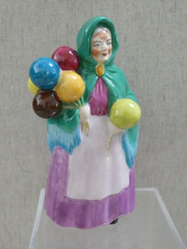 Vintage goss coloured figure - goss,