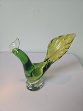 Murano Vintage Glass Cockerel Ornament.