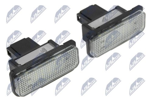 Licence plate light - light, fits