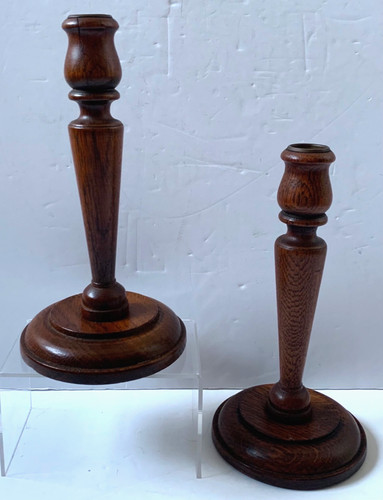 Antique art deco pair wooden - deco,