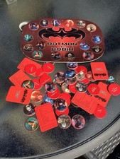 BATMAN ROBIN DC COMIC POG CAPS