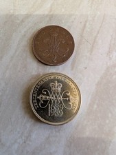 1989 Tercentenary of the Bill of Rights £2 Two Pound Coin  1689-1989