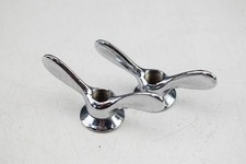 PAIR, VINTAGE CHROME BICYCLE