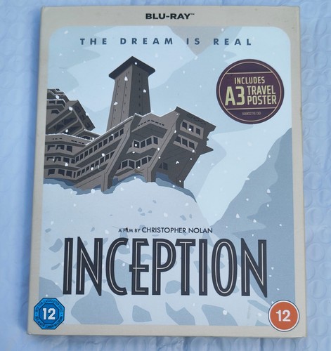 Inception blu ray slipcase - blu-ray,