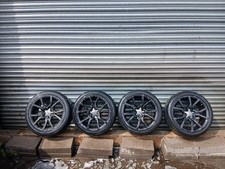 AUDI A5 COUPE 8T3 MK1 2007 ALLOY WHEELS SET SPIDER 18 INCH 245/40/18 8.5JX18