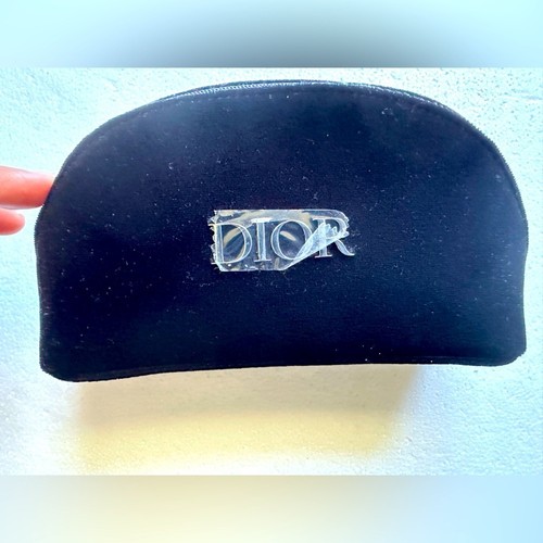 Dior black cosmetic pouch - black,