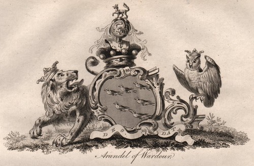 Arundel wardour coat of - wardour.,