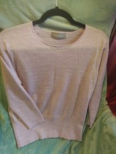 joyce ridings 3/4 Sleeve Jumper  Sz XL