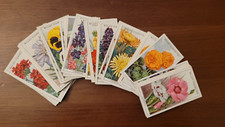 Wills Cigarette cards : "Garden Flowers" (1933)