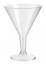 200ml Plastic Martini Cocktail