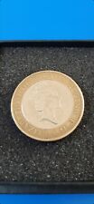 Rare 2 pound coin. Queen Elizabeth 11 Wearing A Necklace. Misprint On Side...